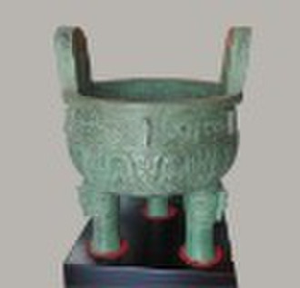 Xizhou (AD1046 AD771) Stativ bronze antik col