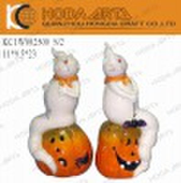 С полистоуна подарков и Хэллоуин украшения