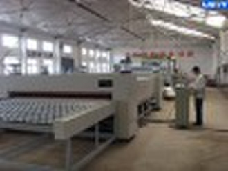 Semi-automatic Infrared Laminated Glass Production