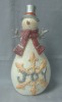 ceramic christmas snowman