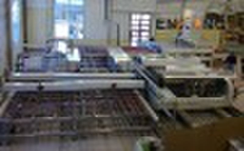 glass double edger production line