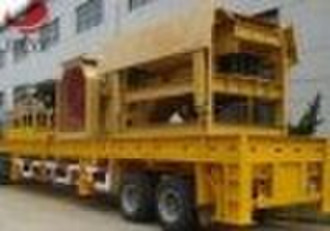 mobile crusher with low consumption