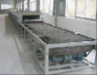 Glass continuous mesh belt  furnace