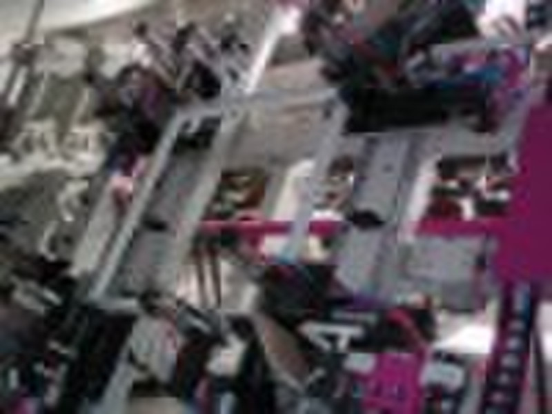 Four corner welding machine for PVC windows and do