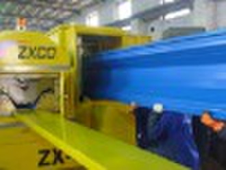ZX-super span curving roof panel roll forming mach