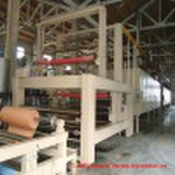 Melamine paper machine