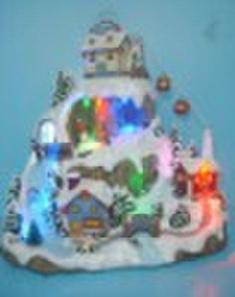 Polyresin Рождество дом (2011-новые)