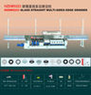 glass straight line edge machine