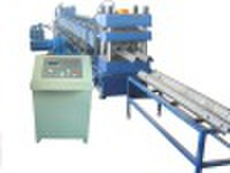 Guard rail forming machine