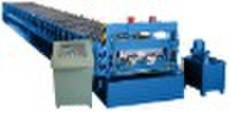 Floor decking forming machine