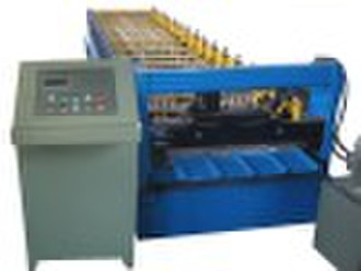 Wall and roofing forming machine