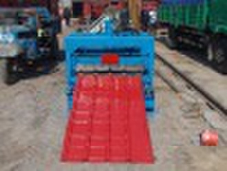 Glazed tile roll forming machine