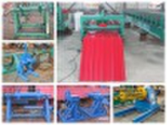 colored tile roll forming machine