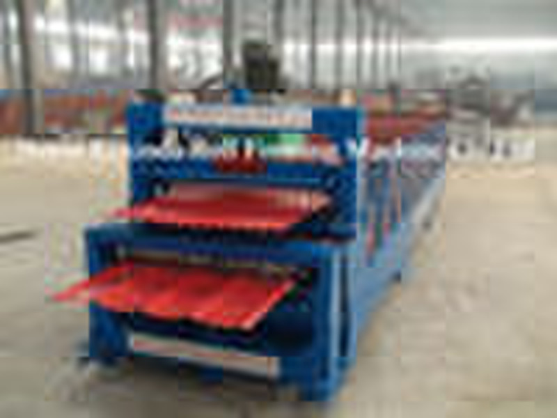 Double Deck Roll Forming Machine