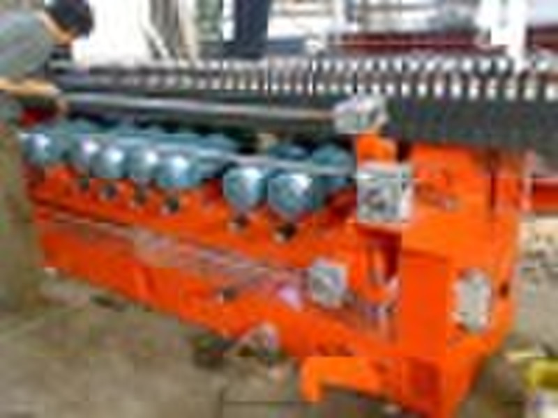 glass straight line beveling edging machine