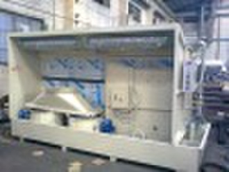 water fan spraying booth machine