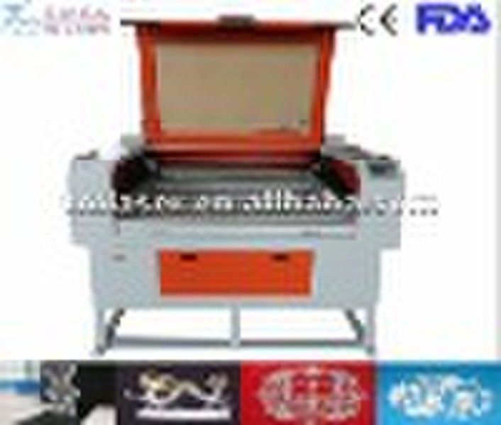 laser cutting machine for plush toy with feeding d
