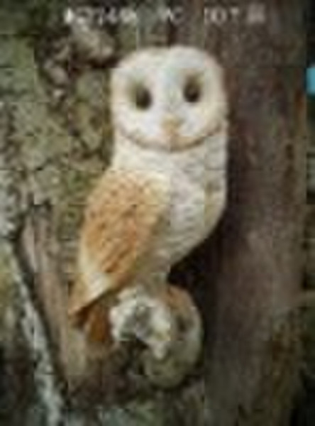 Harz Eule hängenden Dekor