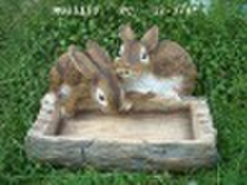 смолы кролик кормушку