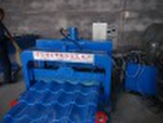 836Glazed tile roll forming machine
