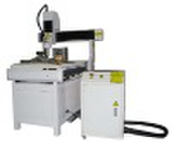 CNC router with rotary