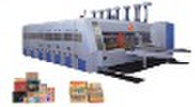 carton machinery -automatic flexo printing and slo