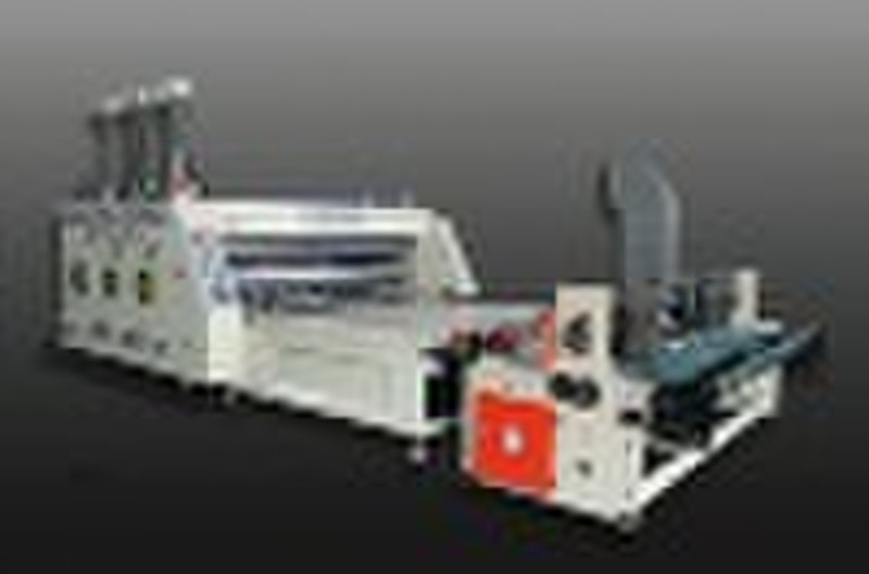 Automatic feeder printing and slotting machine