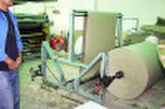 One-side corrugated cardboard machine