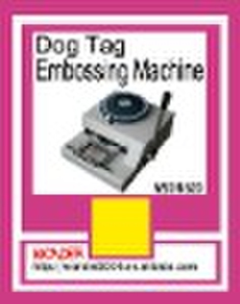 Embossing Machines,Manual Embossers,Dog tag emboss