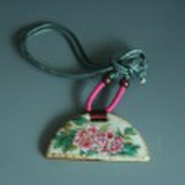 Handpainted ceramic jewelry/handicraft/ceramic acc