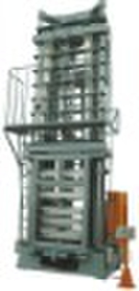 Vertical pipe expanding machine