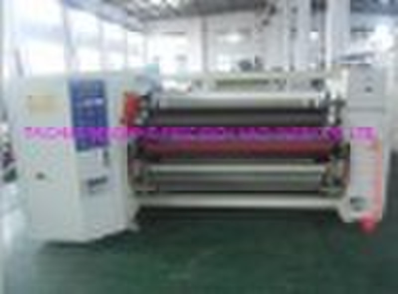 two shafts turret logger rewinder machine