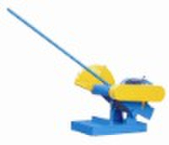 Manual cutter for aluminum bar