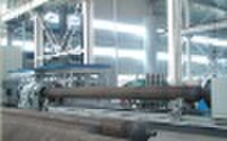 Hot spinning machine (for Long-tube metal cylinder