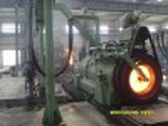 Water cold metal mold centrifugal casting machine