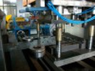 Highway guardrail roll forming machine