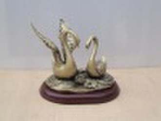 лебедь смолы ремесел, деловые подарки, полистоуна handicr