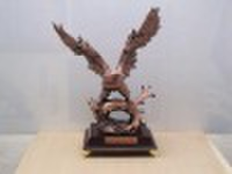 stand eagle home decoration,business gifts,resin c