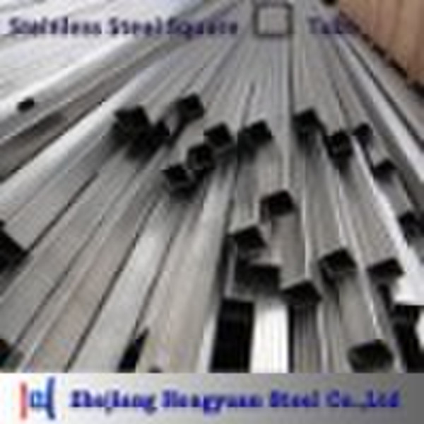 (Welded) Seamless Stainless Steel Square Pipe (HYC