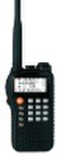 Tri-display two way radio walkie talkie with lager