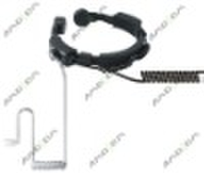 two way radio dual throat vibration Military Earpi