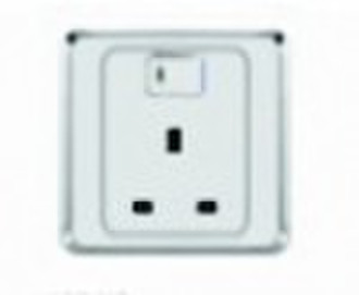 13A wall switch socket