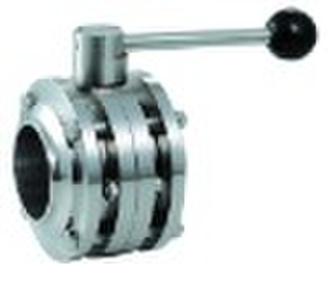 stainless steel  butterfly valve for milk using