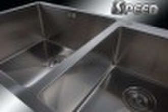 Double Bowl Kitchen sink basin