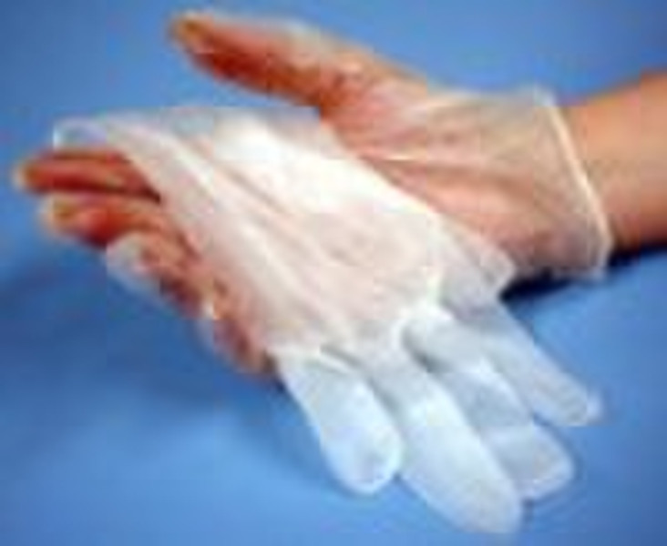 Disposable vinyl glove