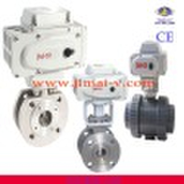 switch type electric PVC ball valve