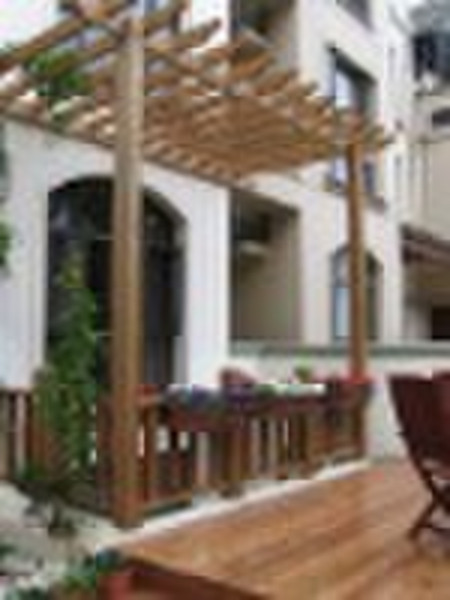 wooden pergola, wooden arch, wooden trellis arch