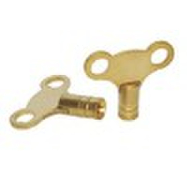 Brass Clock type air vent key