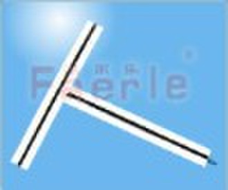 24T flache schwarze Rillendecken tee bar