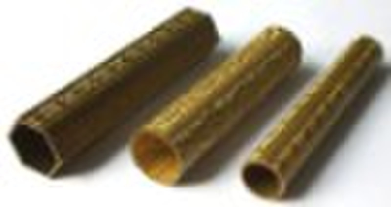 flower pattern brass tube